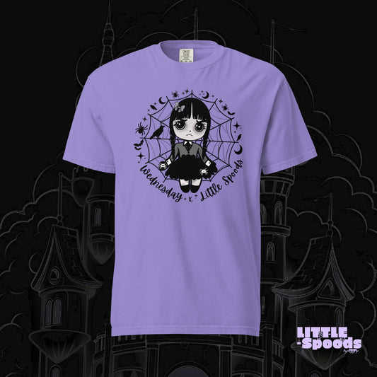 Purple Little Spoods x Wednesday T-shirt