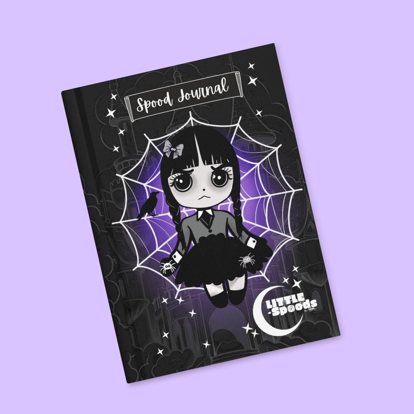 Hardcover Wednesday inspired Spood Journal