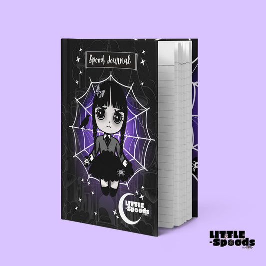 Hardcover spood journal with lined pages