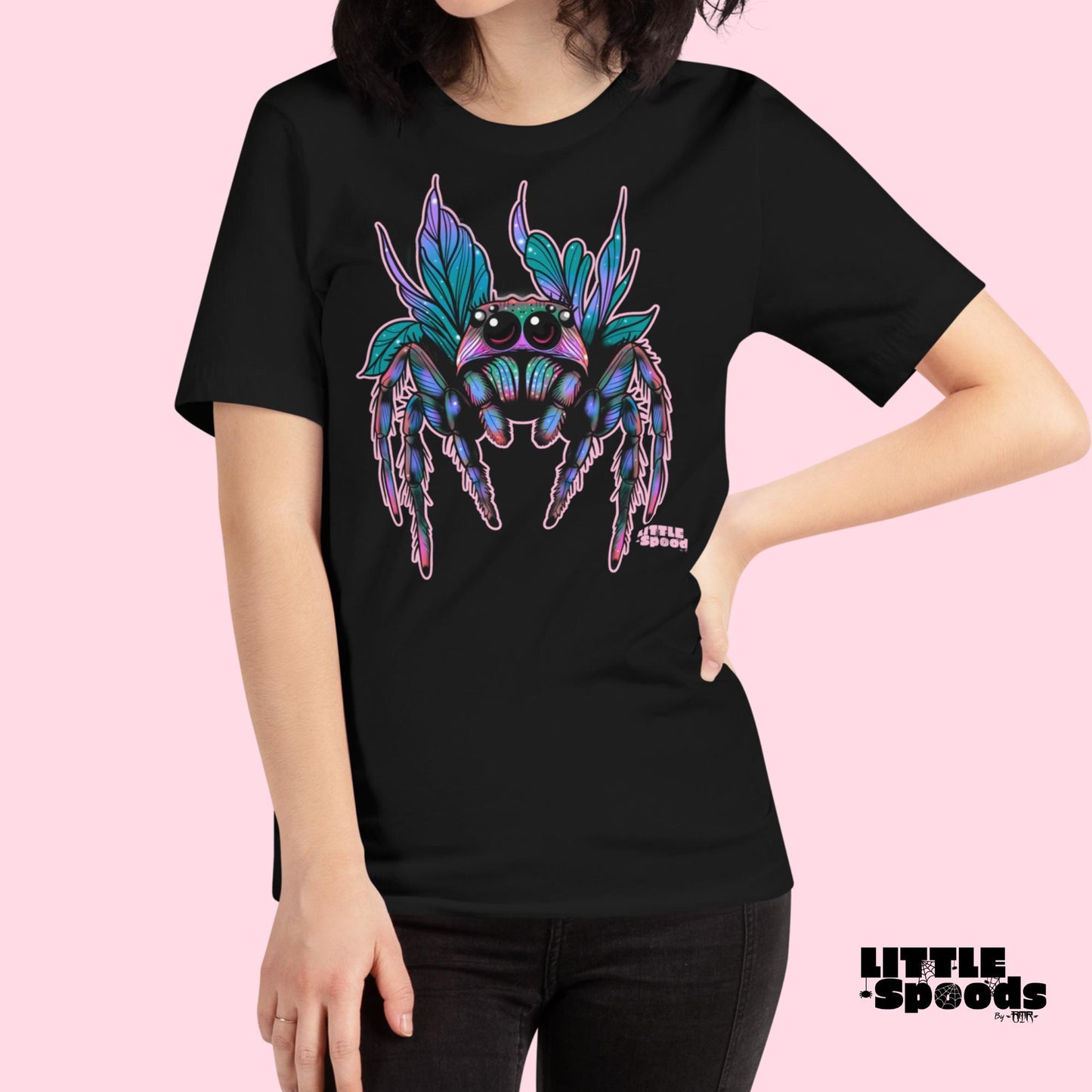 Colorful Jumping Spider T-shirt