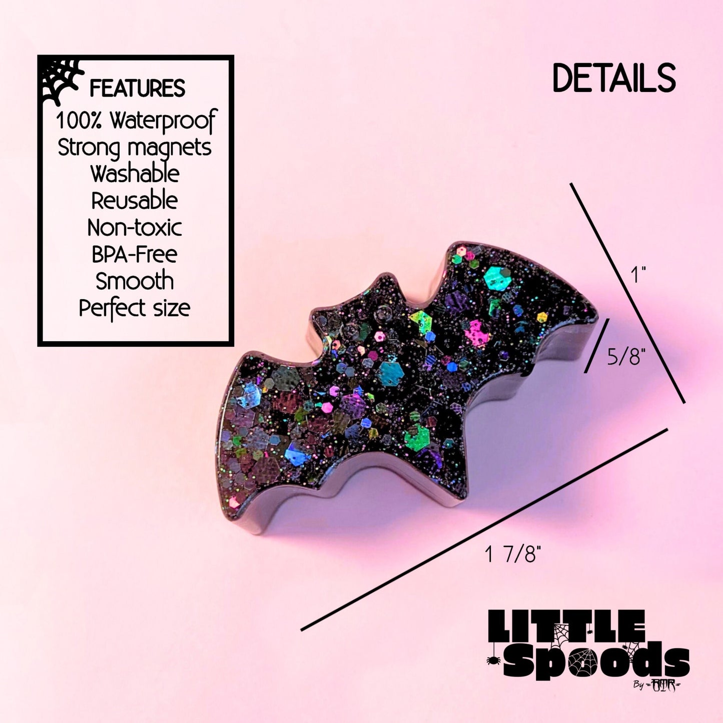 Bat Ledges | Magnetic Jumping Spider Ledges