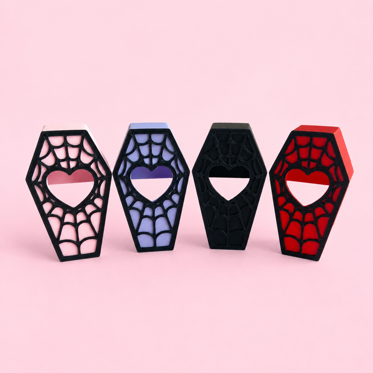 Magnetic coffin hide for jumping spiders available in multiple color options