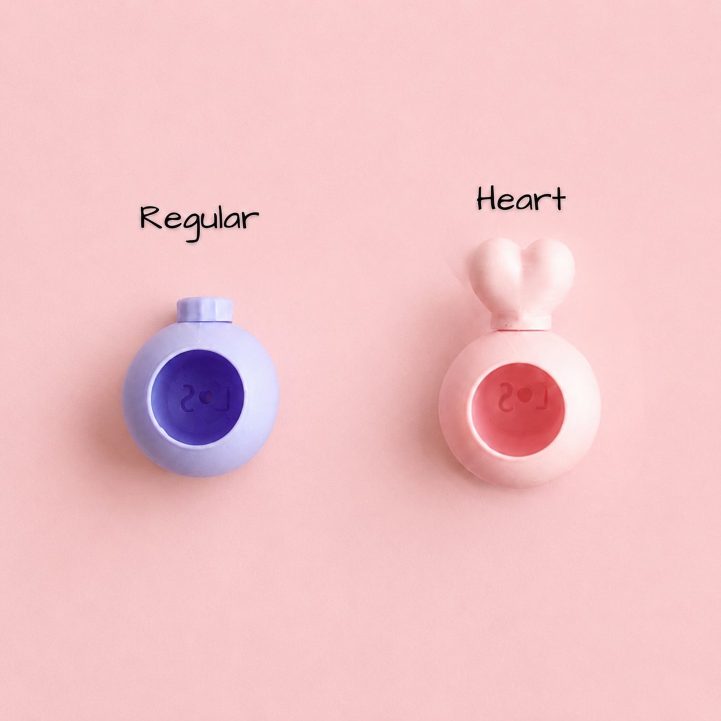 Regular and heart magnet options for the juvenile jumping spider hide
